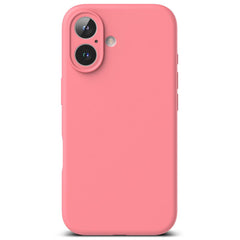 COPERTURA PER IPHONE 16 RINGKE SILICONE MAGNETICA MAGSAFE ROSA