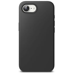 COPERTURA RINGKE SILICONE MAGNETICA MAGSAFE IPHONE 16E NERA
