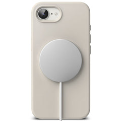 COPERTURA RINGKE SILICONE MAGNETICA MAGSAFE IPHONE 16E STONE