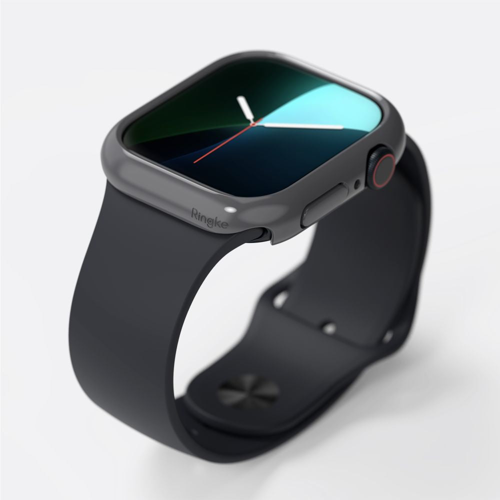 CUSTODIA RINGKE SLIM 2-PACK APPLE WATCH 10 (42 MM) TRASPARENTE E NERO OPACO
