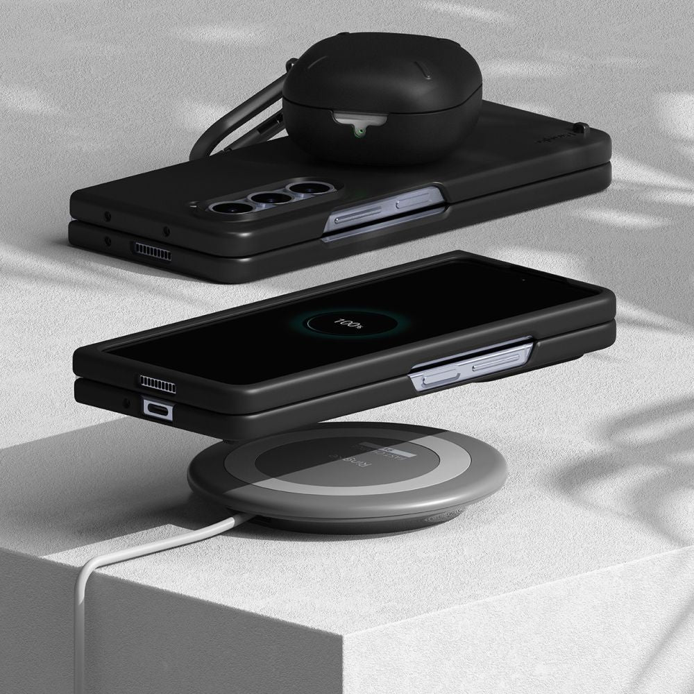 COPERTURA RINGKE SLIM GALAXY Z FOLD 5 NERA