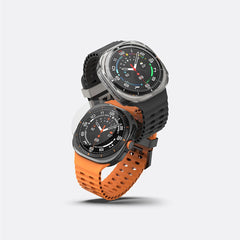 CUSTODIA PROTETTIVA CON VETRO TEMPERATO PER SAMSUNG GALAXY WATCH ULTRA (47 MM) RINGKE SLIM & VETRO TEMPERATO TRASPARENTE