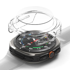 CUSTODIA PROTETTIVA CON VETRO TEMPERATO PER SAMSUNG GALAXY WATCH ULTRA (47 MM) RINGKE SLIM & VETRO TEMPERATO TRASPARENTE