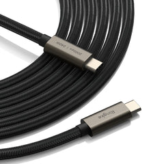 RINGKE CAVO USB 3.2 GEN 2X2 TYPE-C CABLE PD240W 100CM NERO