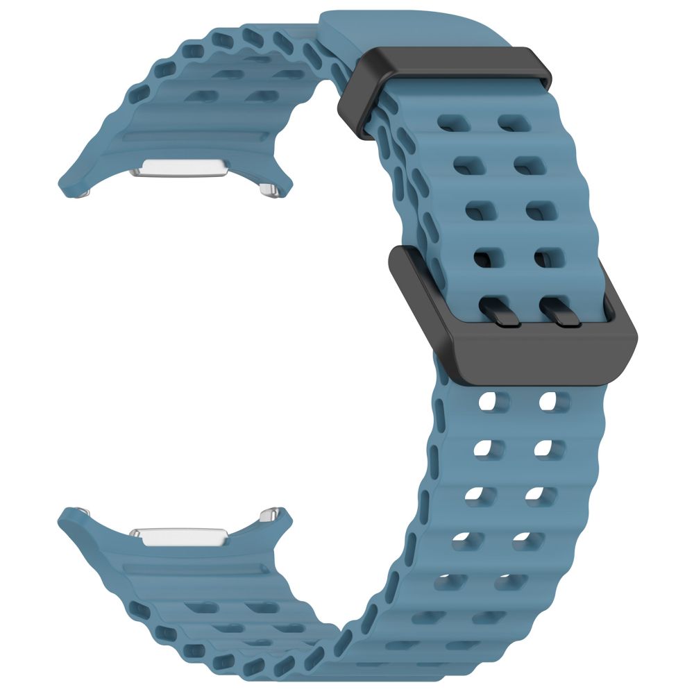 BRACCIALE IN SILICONE PER SAMSUNG GALAXY WATCH ULTRA (47 MM) HEYBAND SPORTY AZZURRO CHIARO