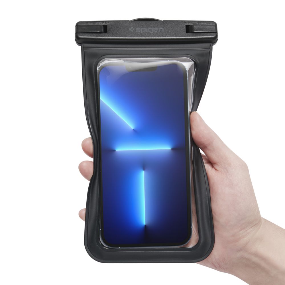 CUSTODIA IMPERMEABILE SPIGEN A601 CASE UNIVERSALE NERA