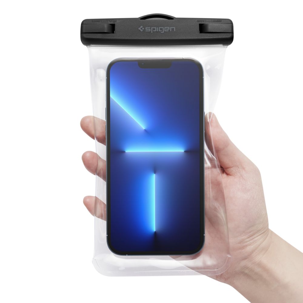 CUSTODIA IMPERMEABILE SPIGEN A601 CASE UNIVERSALE CRYSTAL CLEAR
