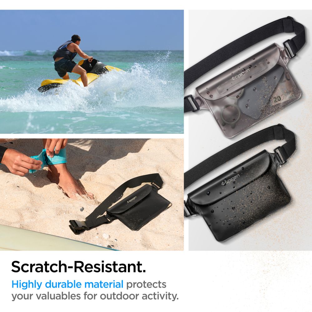 BORSA A CINTURA IMPERMEABILE SPIGEN A620 UNIVERSALE NERA