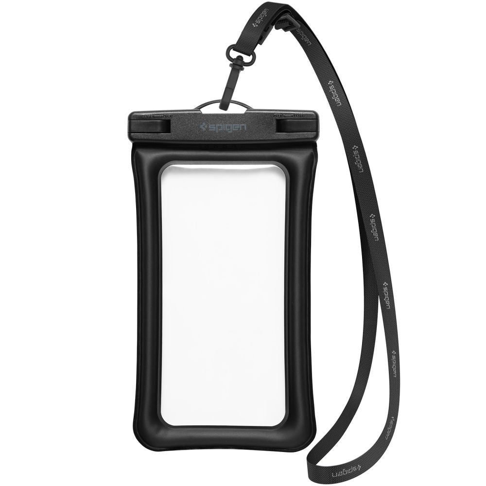 CUSTODIA IMPERMEABILE SPIGEN A621 CASE UNIVERSALE IMPERMEABILE & BORSA IN LIFE NERA