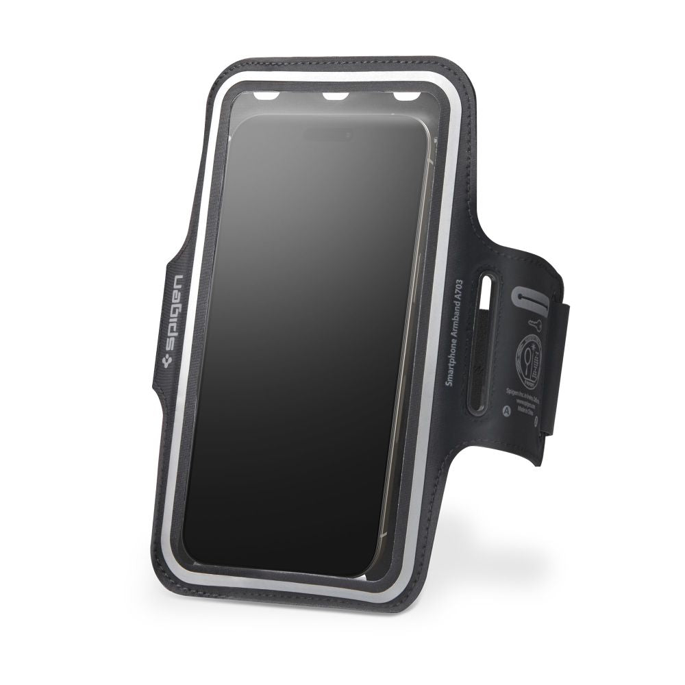 CUSTODIA SPORTIVA PER SPALLA SPIGEN A703 DYNAMIC SHIELD ARMBAND NERA
