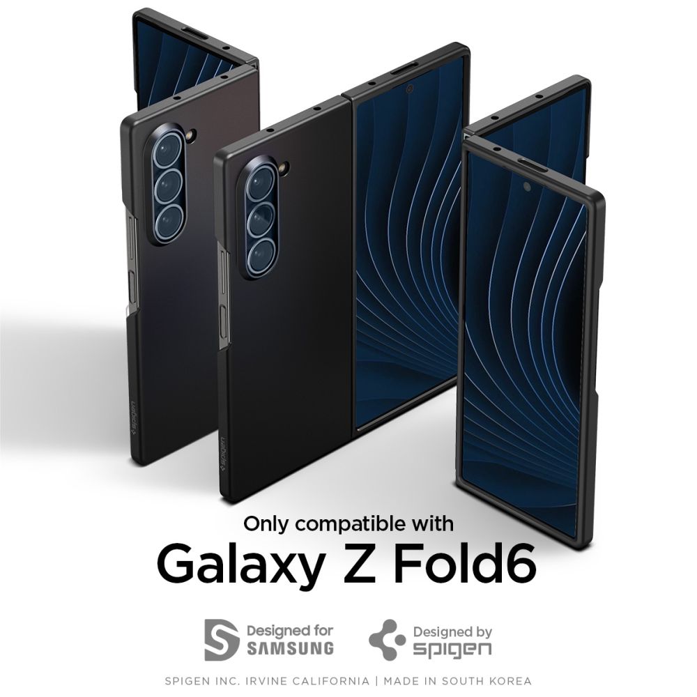COPERTURA PER SAMSUNG GALAXY Z FOLD 6 SPIGEN AIRSKIN NERA