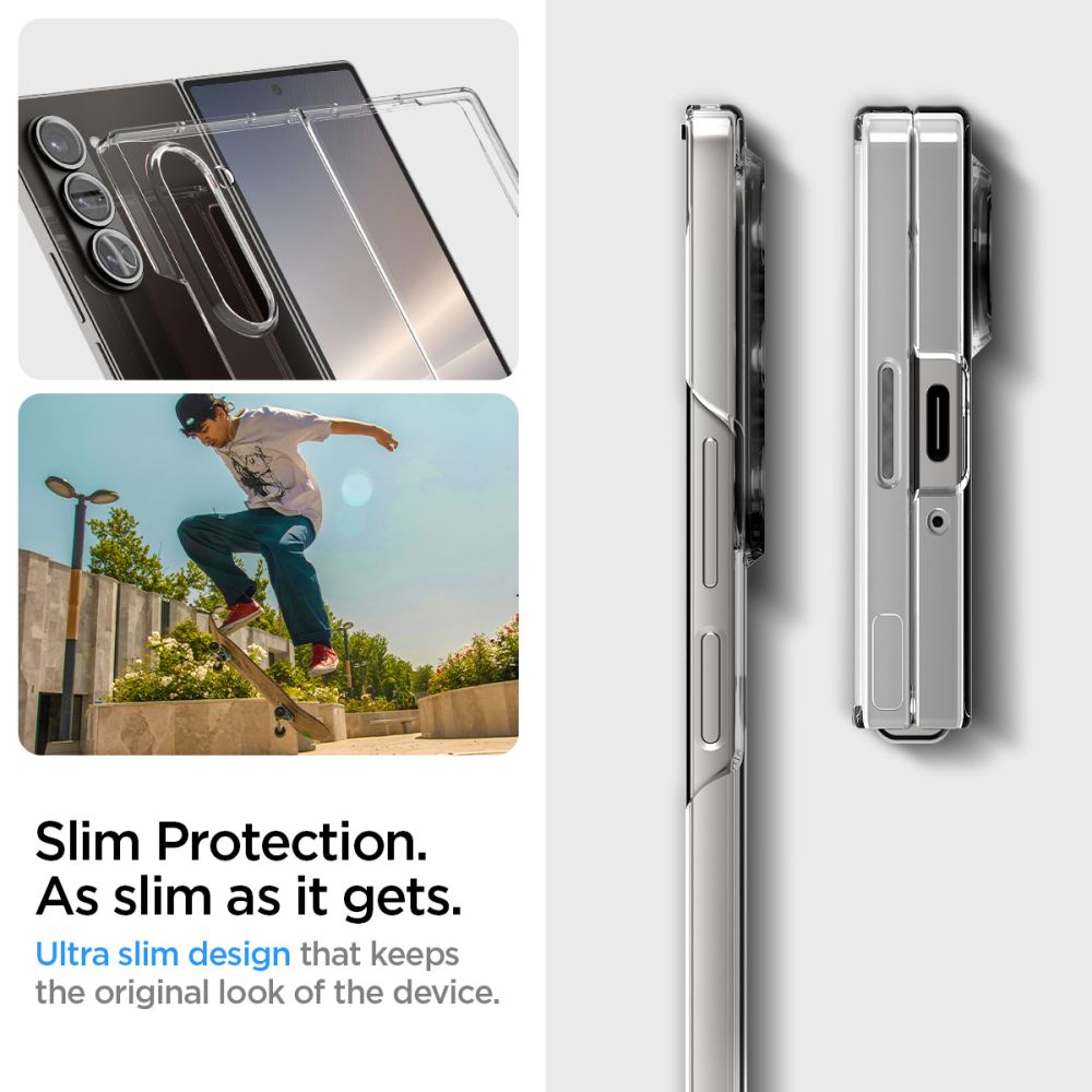 COPERTURA PER SAMSUNG GALAXY Z FOLD 6 SPIGEN AIRSKIN CRYSTAL CLEAR