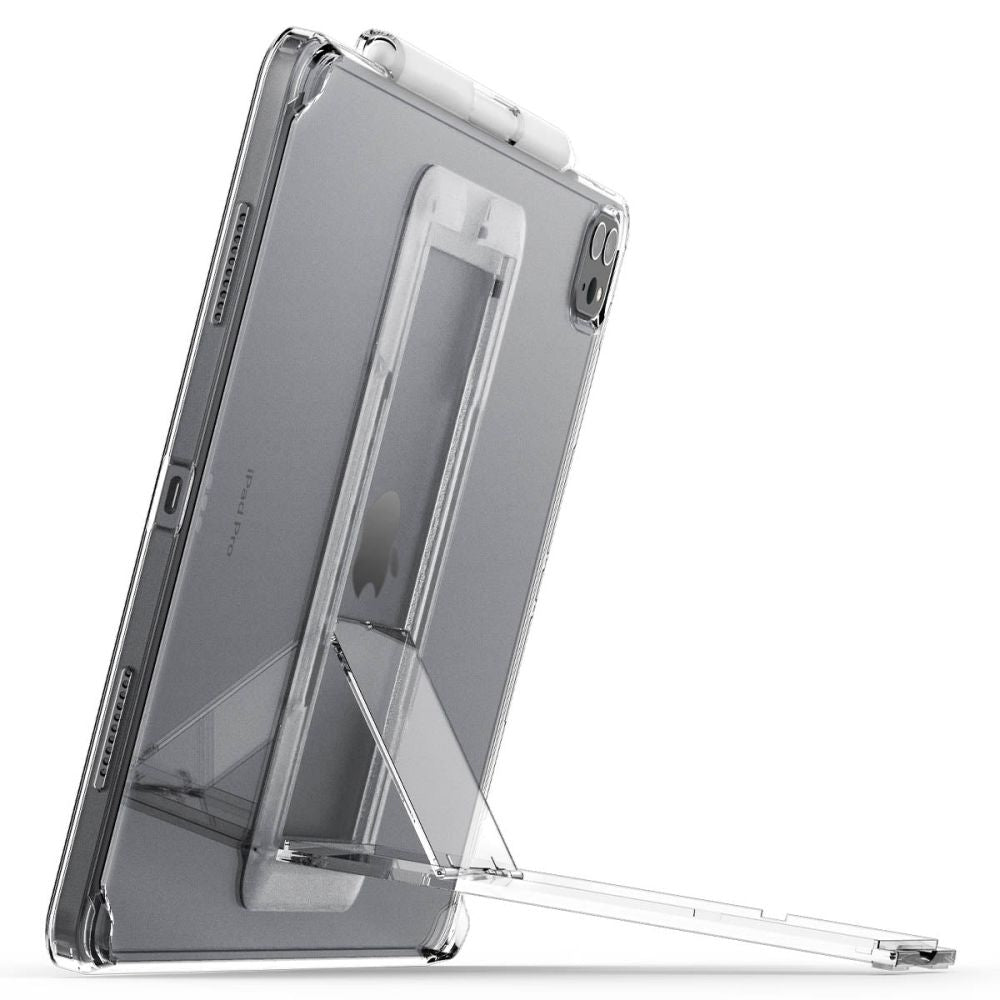 CUSTODIA SPIGEN AIRSKIN HYBRID "S" IPAD PRO 12.9 4 / 5 / 6 / 2020-2022 CRYSTAL CLEAR