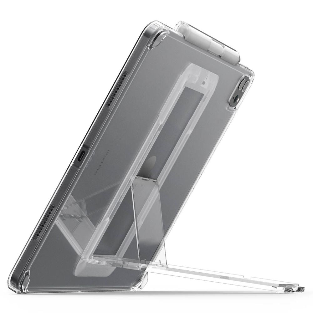 CUSTODIA SPIGEN AIRSKIN HYBRID "S" IPAD PRO 12.9 4 / 5 / 6 / 2020-2022 CRYSTAL CLEAR