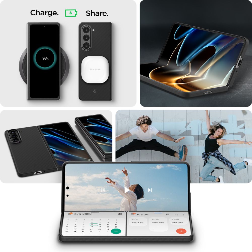 COPERTURA SPIGEN AIRSKIN "PRO" GALAXY Z FOLD 5 NERA