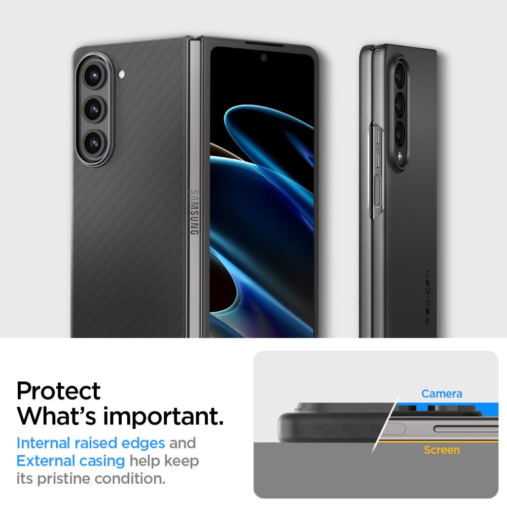 COPERTURA SPIGEN AIRSKIN "PRO" GALAXY Z FOLD 5 NERA