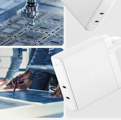 SPIGEN ARCSTATION PRO GAN-1402 CARICATORE DI RETE A 2 PORTE 140W BIANCO