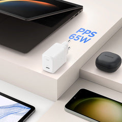 SPIGEN ARCSTATION PRO GAN-651 CARICATORE DI RETE 1-PORTA 65W + CAVO TYPE-C NERO