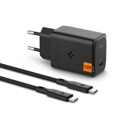 SPIGEN ARCSTATION PRO GAN-651 CARICATORE DI RETE 1-PORTA 65W + CAVO TYPE-C NERO