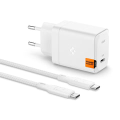 SPIGEN ARCSTATION PRO GAN-651 CARICATORE DI RETE 1-PORTA 65W + CAVO TYPE-C BIANCO