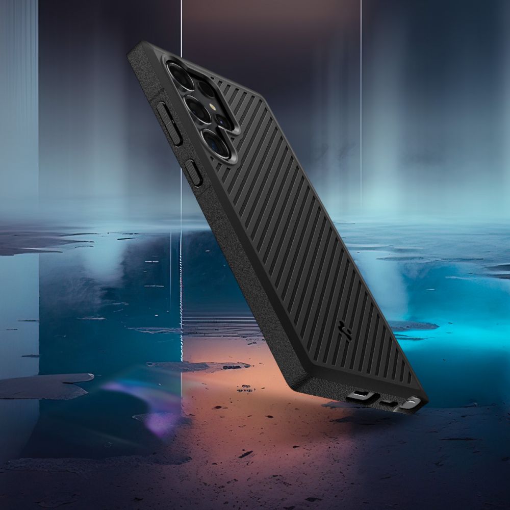 COPERTURA SPIGEN CORE ARMOR GALAXY S24 ULTRA NERO OPACO