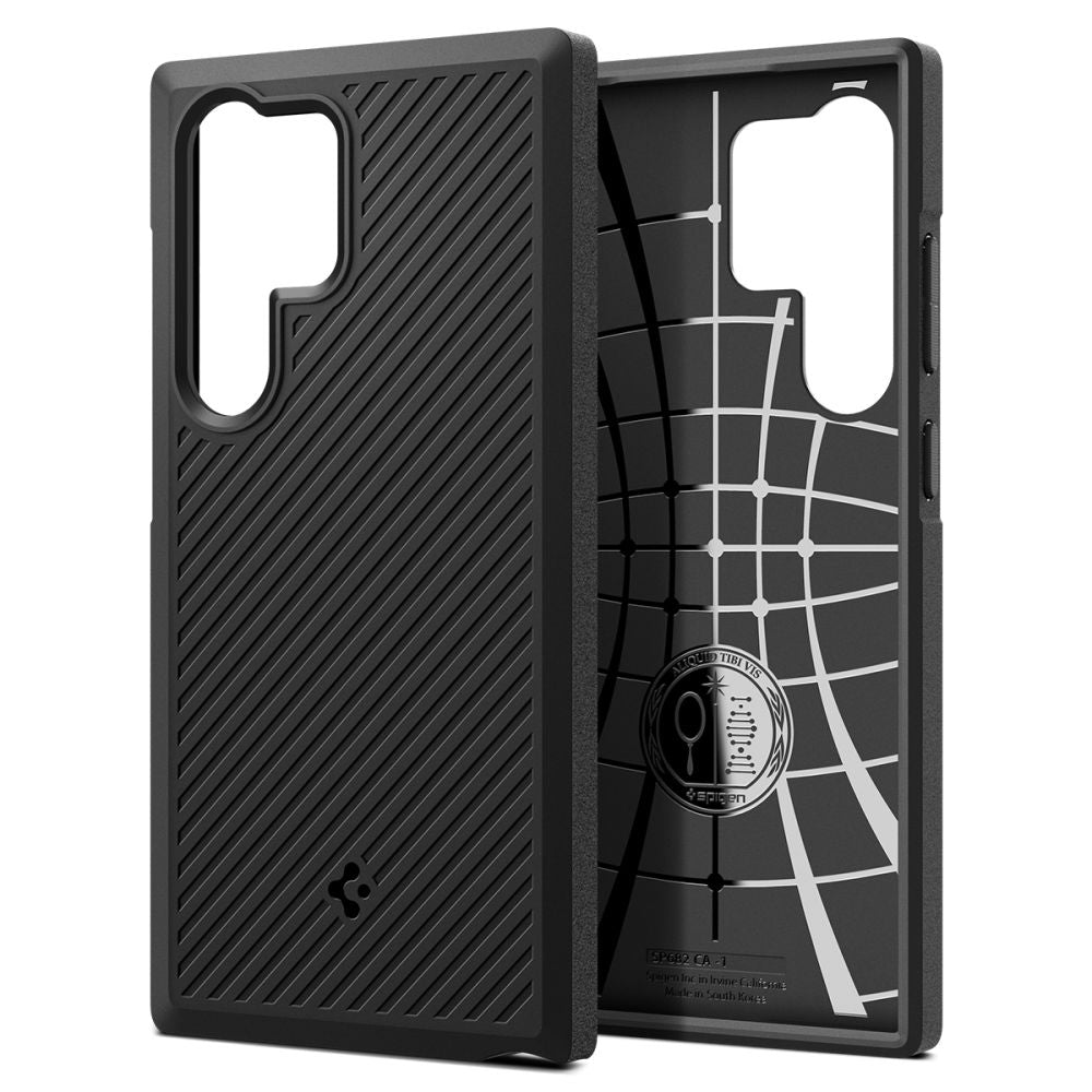 COPERTURA SPIGEN CORE ARMOR GALAXY S24 ULTRA NERO OPACO