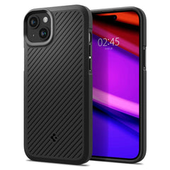 COPERTURA SPIGEN CORE ARMOR IPHONE 15 PLUS NERO OPACO