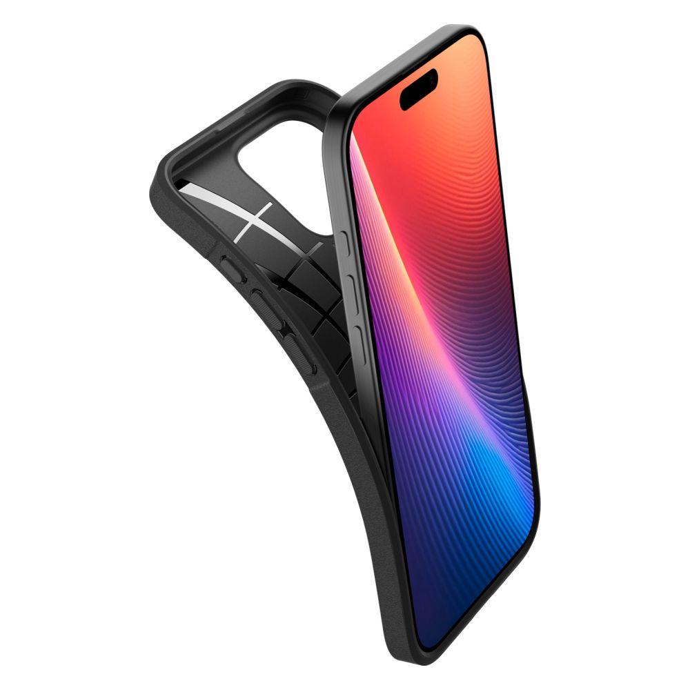 COPERTURA SPIGEN CORE ARMOR IPHONE 16 PRO MAX NERO OPACO
