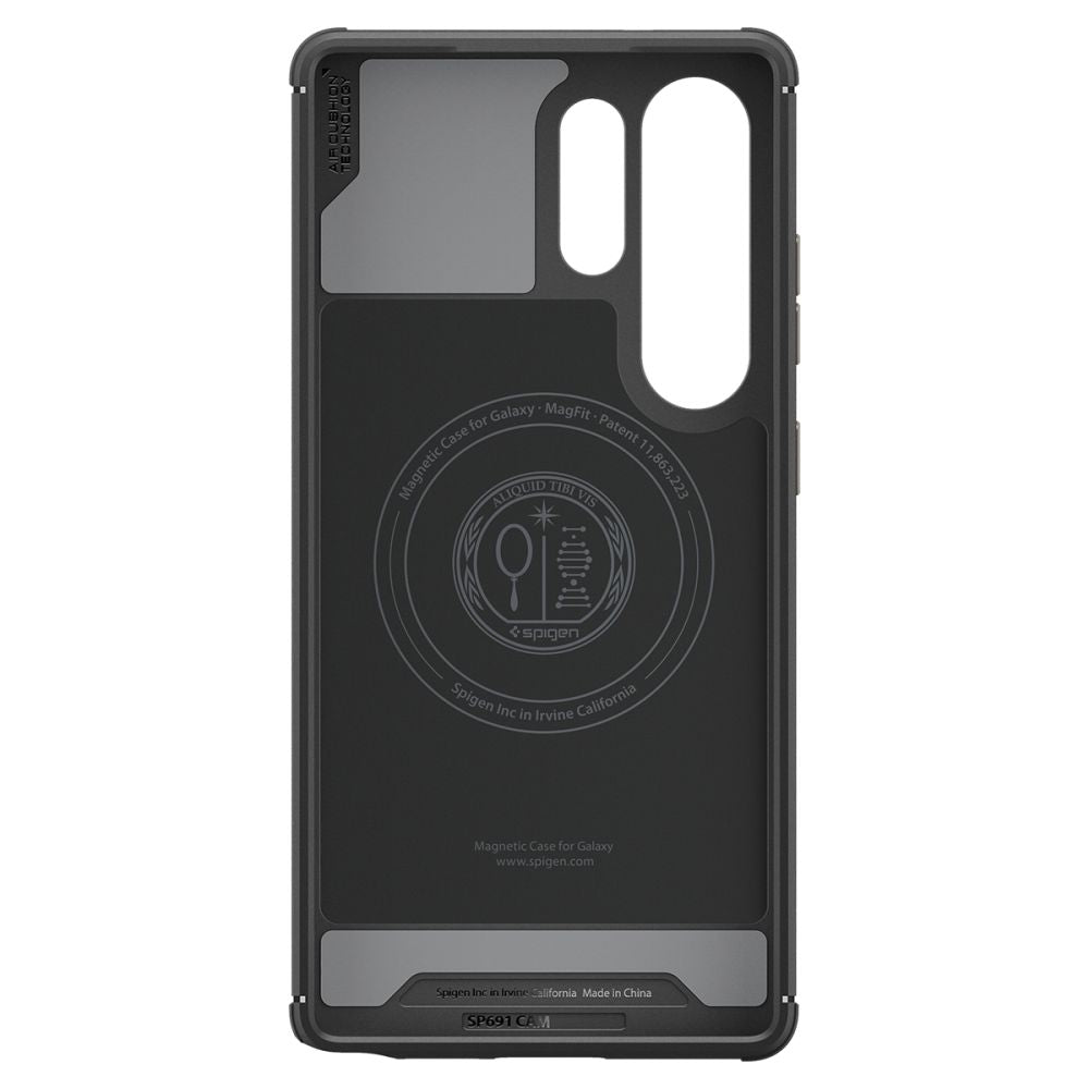 COPERTURA SPIGEN CORE ARMOR MAG MAGSAFE GALAXY S25 ULTRA NERO OPACO