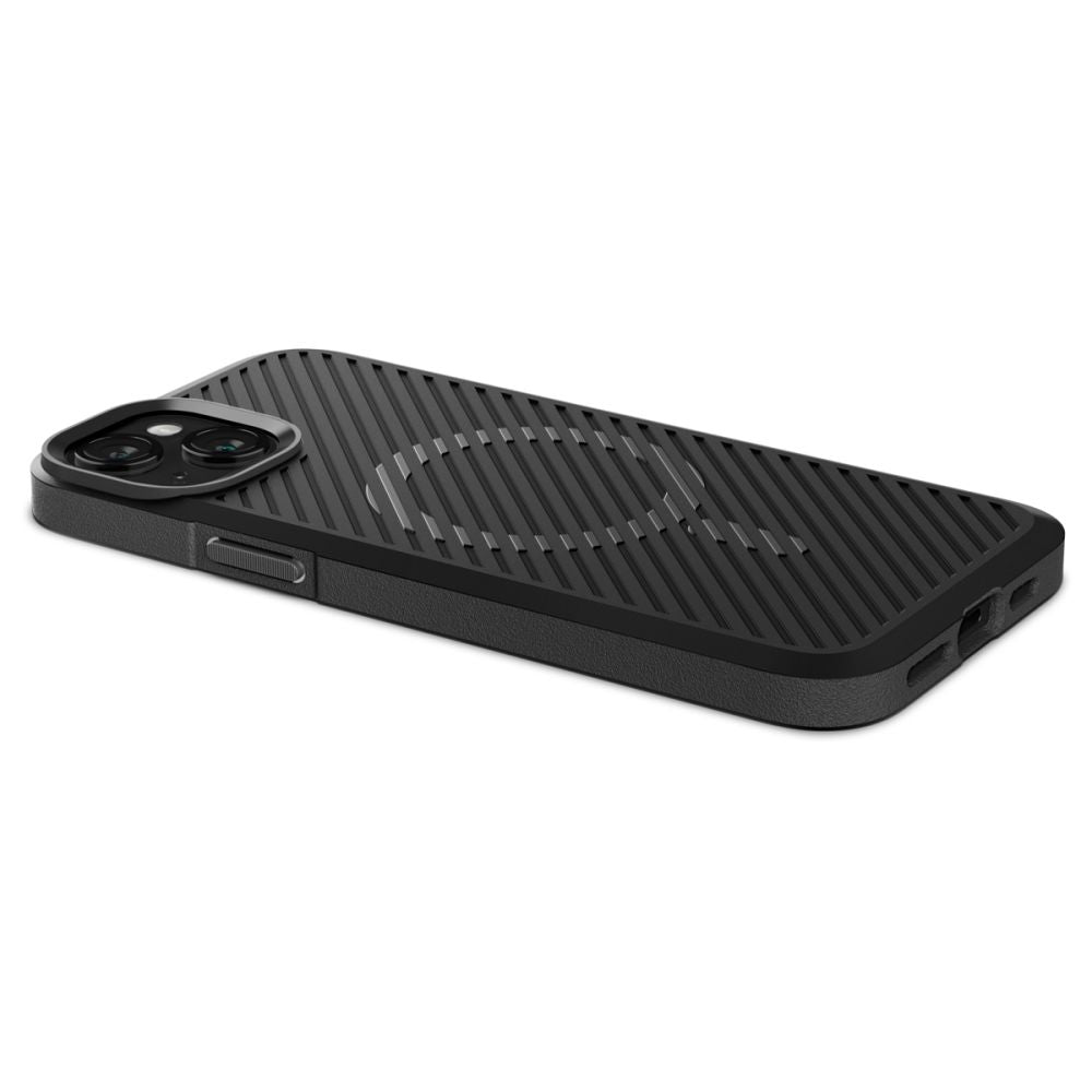 COPERTURA SPIGEN CORE ARMOR MAG MAGSAFE IPHONE 15 PLUS NERO OPACO