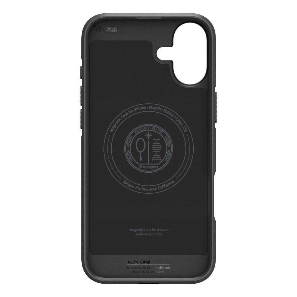 COPERTURA SPIGEN CORE ARMOR MAG MAGSAFE IPHONE 16 NERO OPACO