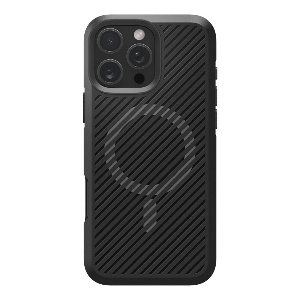 COPERTURA SPIGEN CORE ARMOR MAG MAGSAFE IPHONE 16 PRO NERO OPACO
