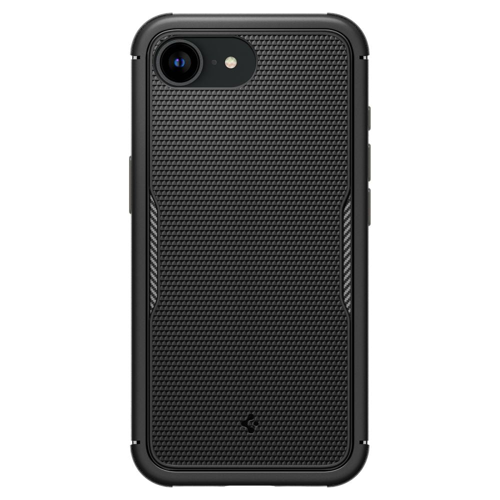 COPERTURA SPIGEN CORE ARMOR MAG MAGSAFE IPHONE 16E NERO OPACO