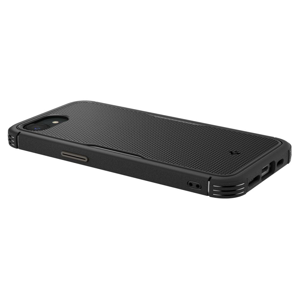COPERTURA SPIGEN CORE ARMOR MAG MAGSAFE IPHONE 16E NERO OPACO