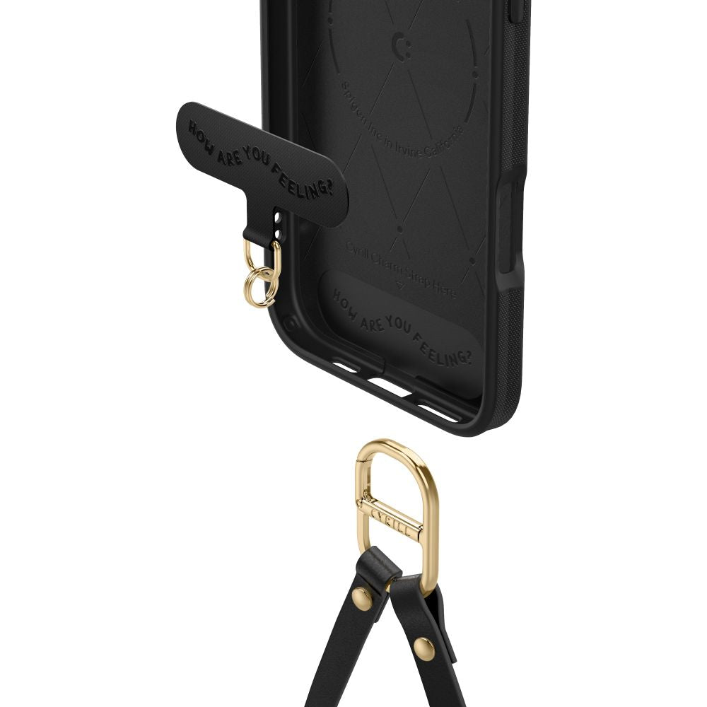 COPERTURA SPIGEN CYRILL KAJUK CLASSIC CHARM MAG MAGSAFE IPHONE 16 PRO NERA