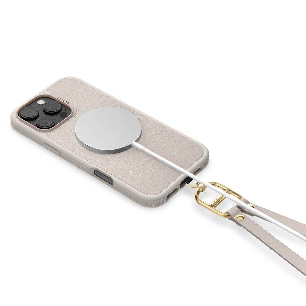 COPERTURA SPIGEN CYRILL KAJUK CLASSIC CHARM MAG MAGSAFE IPHONE 16 PRO CREMA