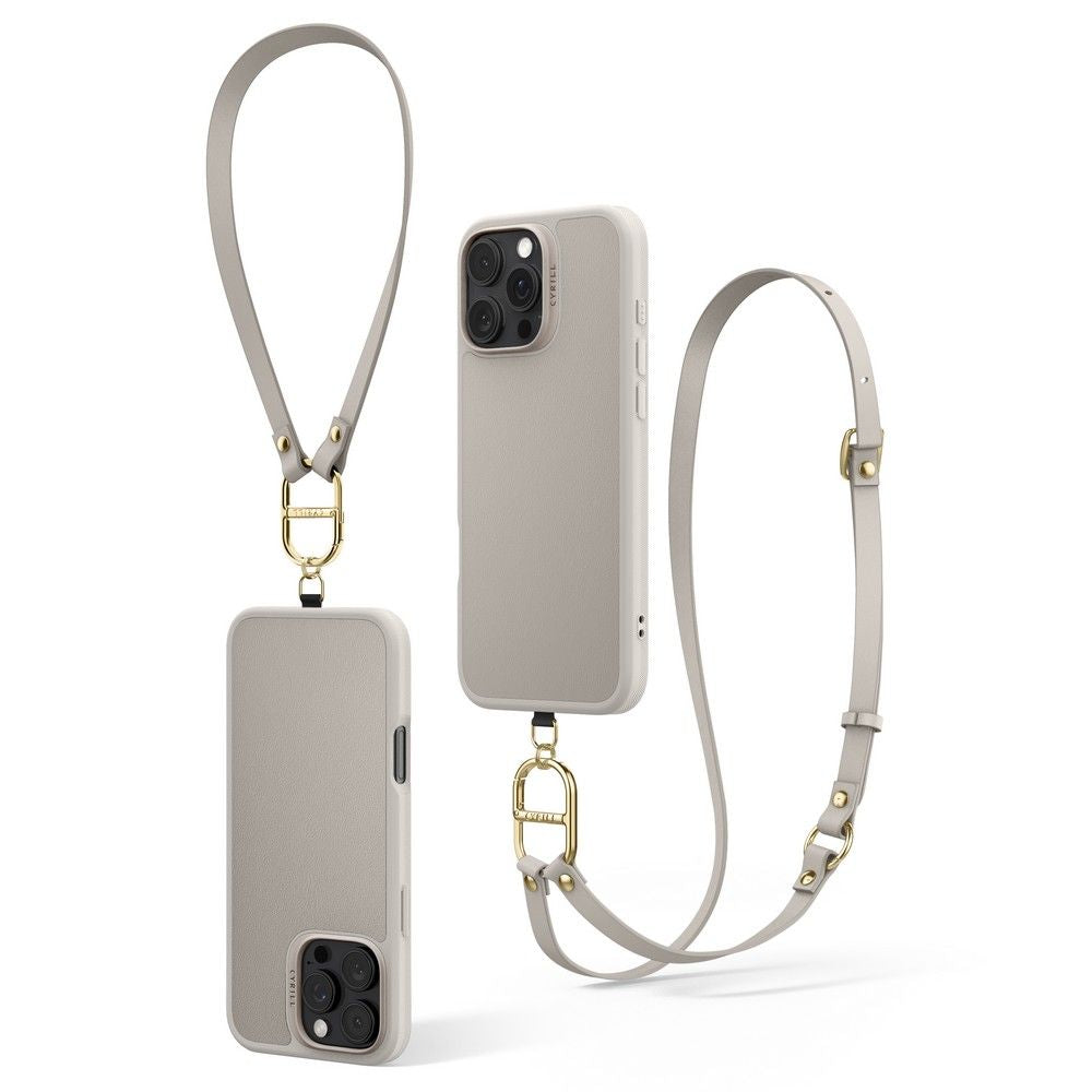 COPERTURA SPIGEN CYRILL KAJUK CLASSIC CHARM MAG MAGSAFE IPHONE 16 PRO CREMA