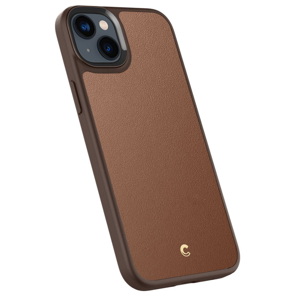 COPERTURA SPIGEN CYRILL KAJUK MAG MAGSAFE IPHONE 14 PLUS SADDLE BROWN