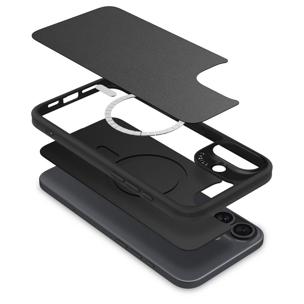 COPERTURA SPIGEN CYRILL KAJUK MAG MAGSAFE IPHONE 16 NERA