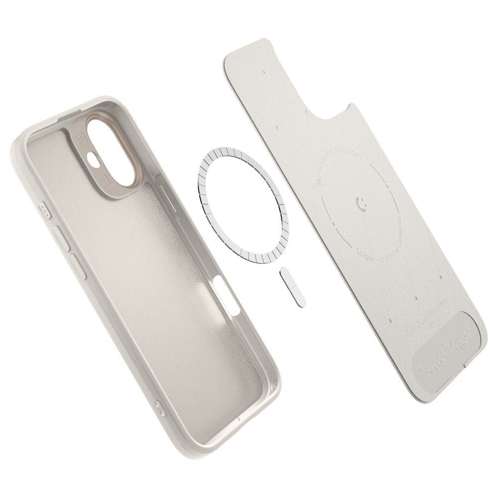 COPERTURA SPIGEN CYRILL KAJUK MAG MAGSAFE IPHONE 16 CREMA