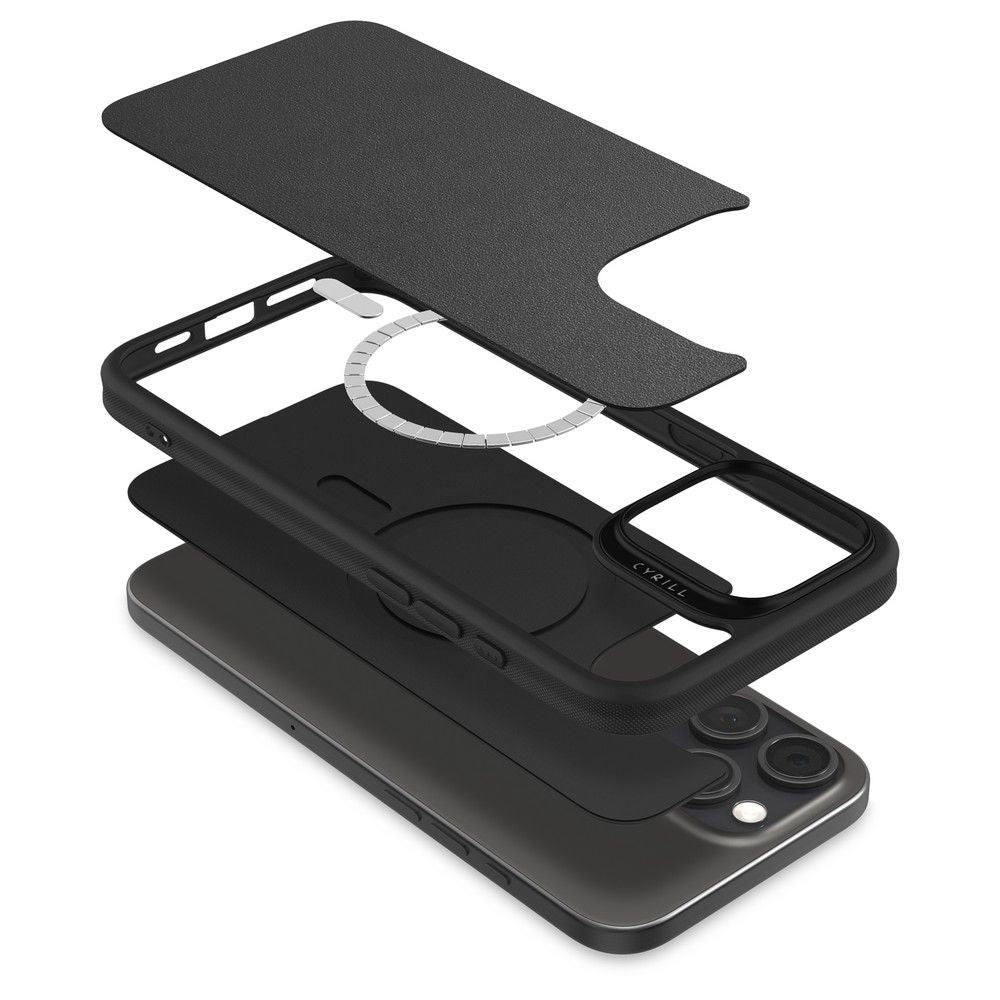 COPERTURA SPIGEN CYRILL KAJUK MAG MAGSAFE IPHONE 16 PRO NERA