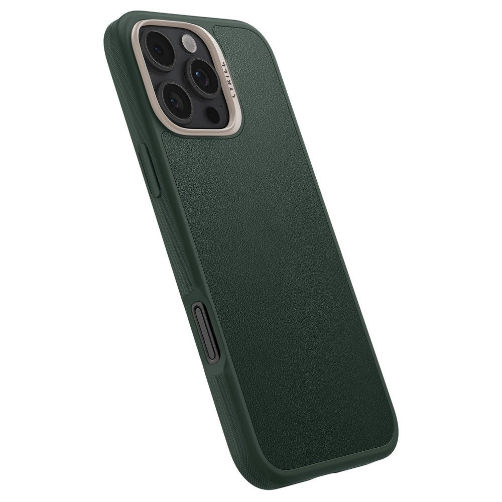 COPERTURA SPIGEN CYRILL KAJUK MAG MAGSAFE IPHONE 16 PRO VERDE FORESTALE