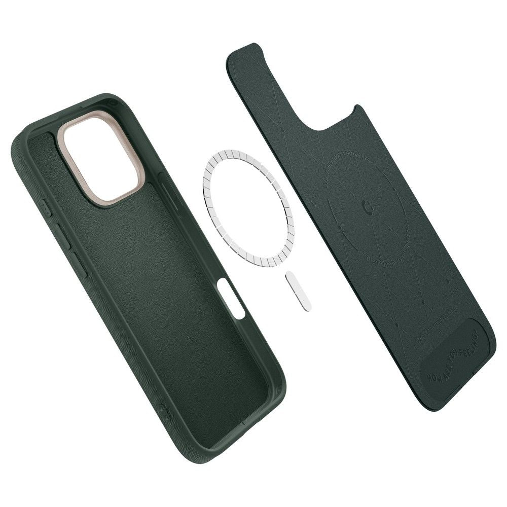 COPERTURA SPIGEN CYRILL KAJUK MAG MAGSAFE IPHONE 16 PRO VERDE FORESTALE