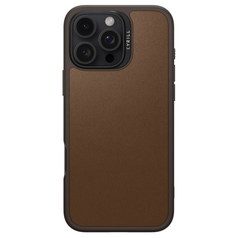 COPERTURA SPIGEN CYRILL KAJUK MAG MAGSAFE IPHONE 16 PRO MAX SADDLE BROWN