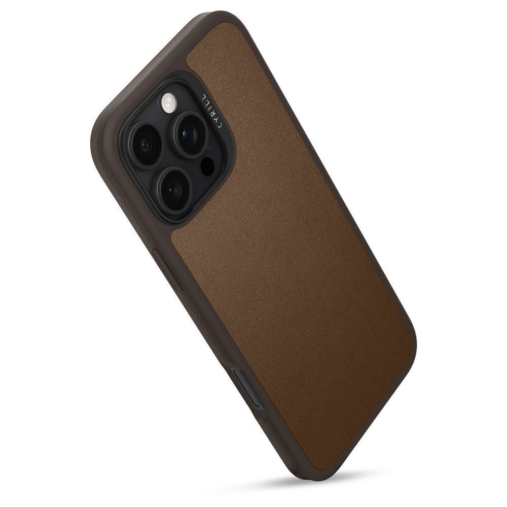 COPERTURA SPIGEN CYRILL KAJUK MAG MAGSAFE IPHONE 16 PRO SADDLE BROWN