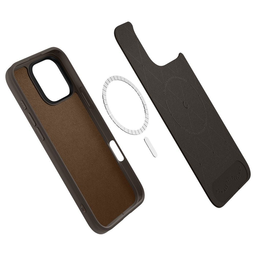 COPERTURA SPIGEN CYRILL KAJUK MAG MAGSAFE IPHONE 16 PRO SADDLE BROWN