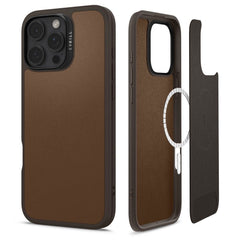COPERTURA SPIGEN CYRILL KAJUK MAG MAGSAFE IPHONE 16 PRO SADDLE BROWN