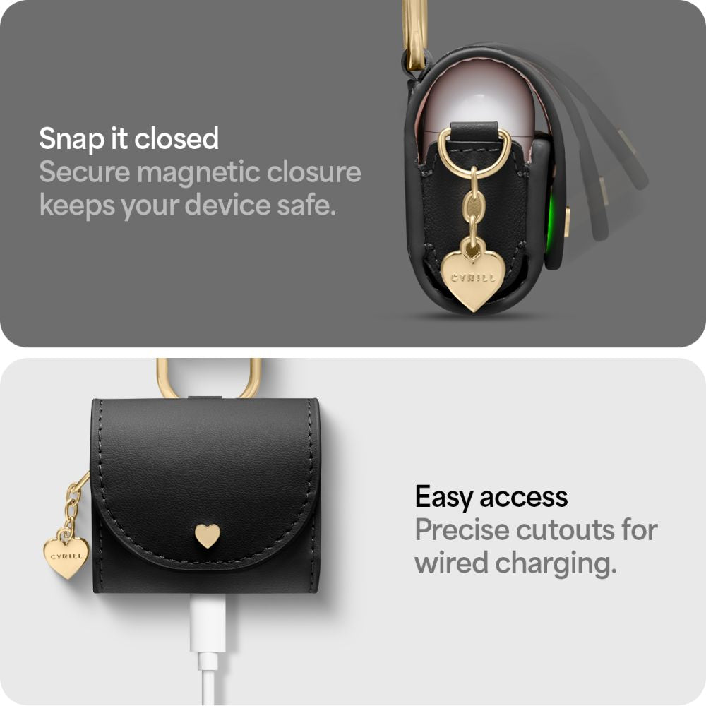 COPERTURA SPIGEN CYRILL MINI BAG APPLE AIRPODS 4 NERA