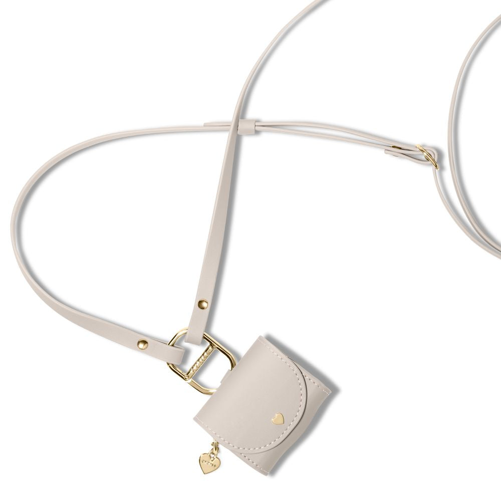 COPERTURA SPIGEN CYRILL MINI BAG APPLE AIRPODS 4 BEIGE SCURO
