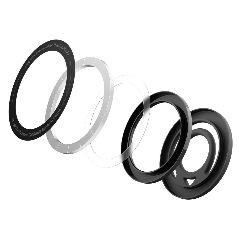 SPIGEN DUAL POP MAG MAGSAFE ANELLO PER TELEFONO NERO